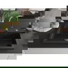 Mexen Elix chiuvetă de bucătărie granit 1-cameră 800 x 500 mm, negru/auriu metalic, sifon crom - 6527801005-75