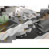 Mexen Elix gránit mosogató 1-medencés 800 x 500 mm, szürke, arany szifonnal - 6527801005-71-G