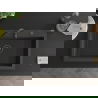Mexen Elix chiuvetă de bucătărie din granit, cu 1 cuvă, 800 x 500 mm, negru pătat, sifon negru - 6527801005-76-B