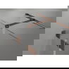 Mexen Lunar T cabină de duș cu deschidere spre dreapta 115 x 110 cm, transparent, aur roz - 834T-115-110-60-00-P