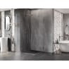 Cabină de duș batantă Mexen Lunar-B Duo 70 x 70 cm, transparentă, crom - 832-070L-070P-01-00