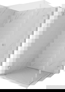 Mexen Lunar-B Duo cabină de duș cu uși batante 80 x 75 cm, transparentă, crom - 832-080L-075P-01-00