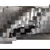 Mexen Lunar T cabină de duș articulată dreapta 110 x 110 cm, transparent, gri pistol periat - 834T-110-110-66-00-P