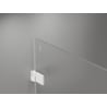 Mexen Lunar-B Duo cabină de duș pivotantă 75 x 70 cm, transparentă, albă - 832-075L-070P-20-00