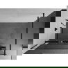 Mexen Kioto+ perete de duș cu raft și cuier 80 x 200 cm, transparent 8 mm, Neagră - 800-080-121-70-00