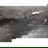Mexen Lunar-B Duo cabină de duș pivotantă 100 x 80 cm, transparent, albă - 832-100L-080P-20-00