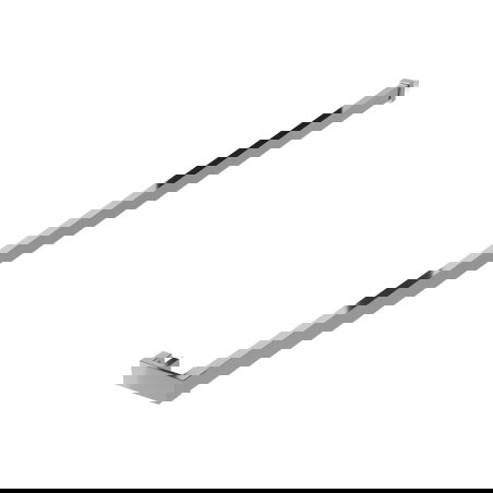 Mexen törölköző tartó korlát zuhanyfalra, króm - 800-06-01