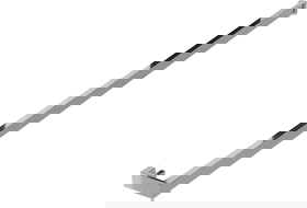 Mexen törölköző tartó korlát zuhanyfalra, króm - 800-06-01