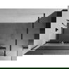 Mexen Kioto+ perete de duș cu raft și cuier 80 x 200 cm, transparent/Înghețat 8 mm, Neagră - 800-080-121-70-35