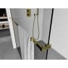 Mexen Uni-R bară pentru prosoape pentru peretele cabinei de duș, aurie - 800-06-50