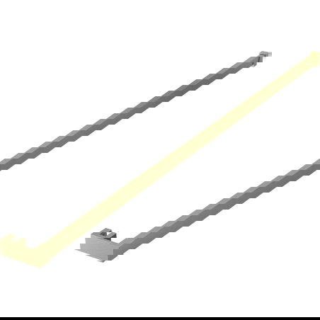 Mexen suport pentru prosoape pentru peretele dușului, auriu periat - 800-06-55