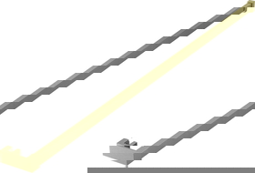 Mexen suport pentru prosoape pentru peretele dușului, auriu periat - 800-06-55