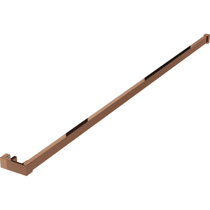 Mexen suport pentru prosoape pentru peretele dușului, aur roz - 800-06-60