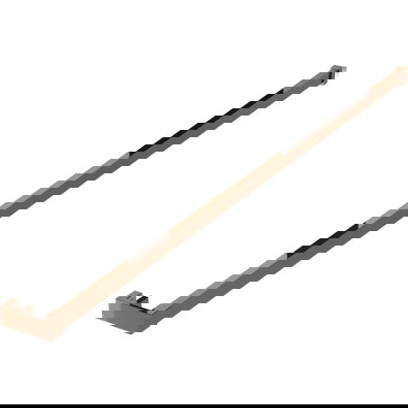 Mexen suport pentru prosoape pentru peretele dușului, aur roz - 800-06-60