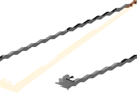 Mexen suport pentru prosoape pentru peretele dușului, aur roz - 800-06-60