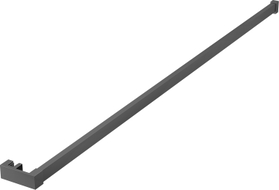 Mexen Uni-R törölközőtartó rúd zuhanyfalhoz, gun metal - 800-06-95