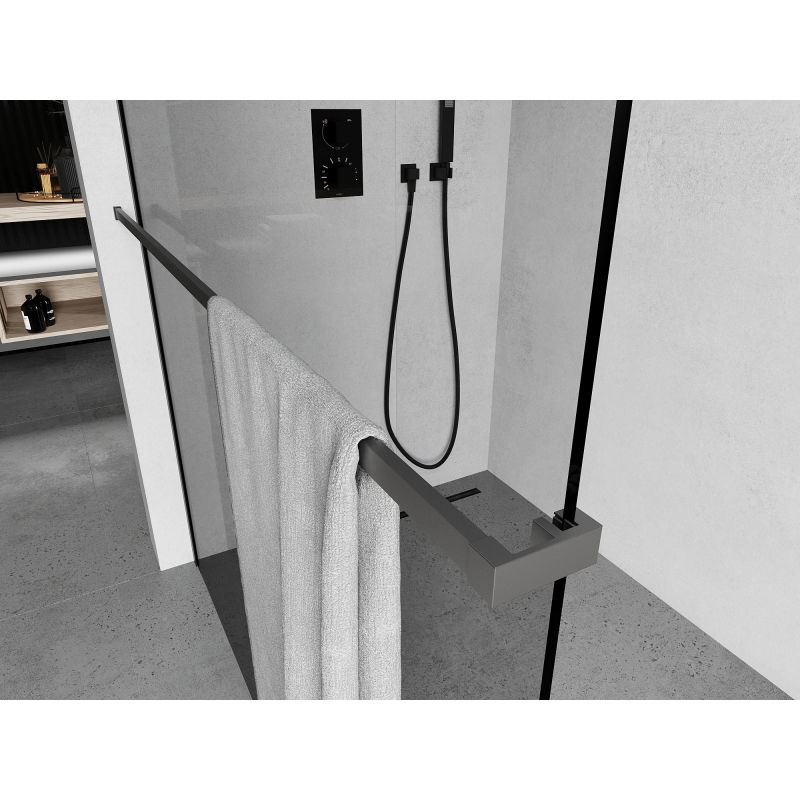 Mexen bară pentru prosoape pentru peretele cabinei de duș, metal armat - 800-06-95