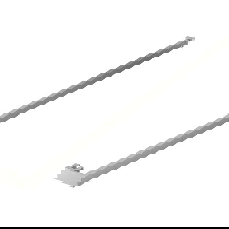 Mexen bară pentru prosoape pentru peretele cabinei de duș, nichel periat - 800-06-97