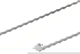 Mexen bară pentru prosoape pentru peretele cabinei de duș, nichel periat - 800-06-97