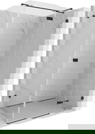 Mexen Lunar T cabină de duș cu deschidere dreaptă 120 x 70 cm, transparentă, neagră - 834T-120-070-70-00-P