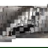 Mexen Lunar T cabină de duș articulată dreapta 120 x 120 cm, transparent, neagră - 834T-120-120-70-00-P