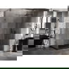 Cabină de duș Mexen Lunar T cu deschidere dreapta 140 x 70 cm, transparentă, gun metal - 834T-140-070-95-00-P
