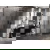 Cabină de duș Mexen Lunar T cu deschidere dreapta 140 x 70 cm, transparentă, gun metal - 834T-140-070-95-00-P