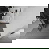 Mexen Kioto+ perete de duș cu raft și cuier 140 x 200 cm, transparent/Model negru 8 mm, Neagră - 800-140-121-70-77