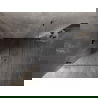 Cabină de duș Mexen Lunar-B Duo cu deschidere de 90 x 90 cm, transparentă, gri armat periat - 832-090L-090P-66-00