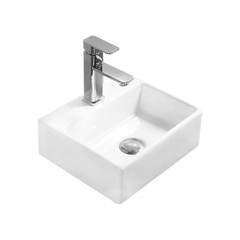 Mexen Mini chiuvetă deasupra blatului 40 x 30 cm, albă - 21094000