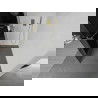 Mexen Kioto+ perete de duș cu raft și cuier 80 x 200 cm, Grafit 8 mm, Aurie - 800-080-121-50-40