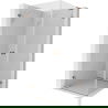 Mexen Lunar-B L cabină de duș cu uși pivotante stânga 80 x 80 cm, transparent, aur roz - 832L-080-080-60-00-L