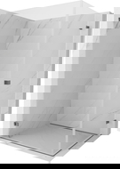 Mexen Lunar-B Duo cabină de duș cu uși batante 90 x 85 cm, transparent, metal armat - 832-090L-085P-95-00