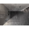 Cabină de duș Mexen Lunar-B Duo cu uși batante 100 x 100 cm, transparent, metal pistol - 832-100L-100P-95-00