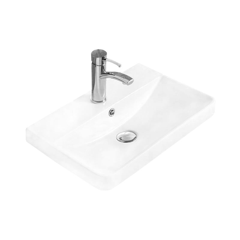 Mexen Dagna chiuvetă încastrată în blat 50 x 35 cm, albă - 21995100