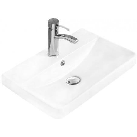 Mexen Dagna chiuvetă încastrată în blat 50 x 35 cm, albă - 21995100