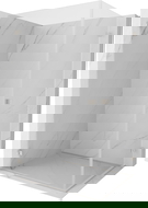 Mexen Lunar-B Duo cabină de duș cu deschidere 100 x 90 cm, transparent, nichel periat - 832-100L-090P-97-00