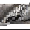 Mexen Lunar-B L cabină de duș pivotantă dreaptă 75 x 70 cm, transparent, auriu - 832L-075-070-50-00-P