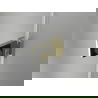 Mexen Lunar-B L cabină de duș pivotantă dreaptă 75 x 70 cm, transparent, auriu - 832L-075-070-50-00-P