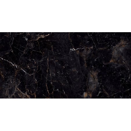 Mexen Campion Negru gresie glazurată rect. G1, placă pentru podea și perete 120 x 60 cm, luciu ridicat - TL202-120-060-00