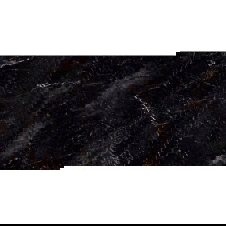 Mexen Champion Black gres lucios rectificat G1, placă de podea și perete 120 x 60 cm, luciu înalt - TL202-120-060-00