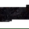 Mexen Campion Negru gresie glazurată rect. G1, placă pentru podea și perete 120 x 60 cm, luciu ridicat - TL202-120-060-00