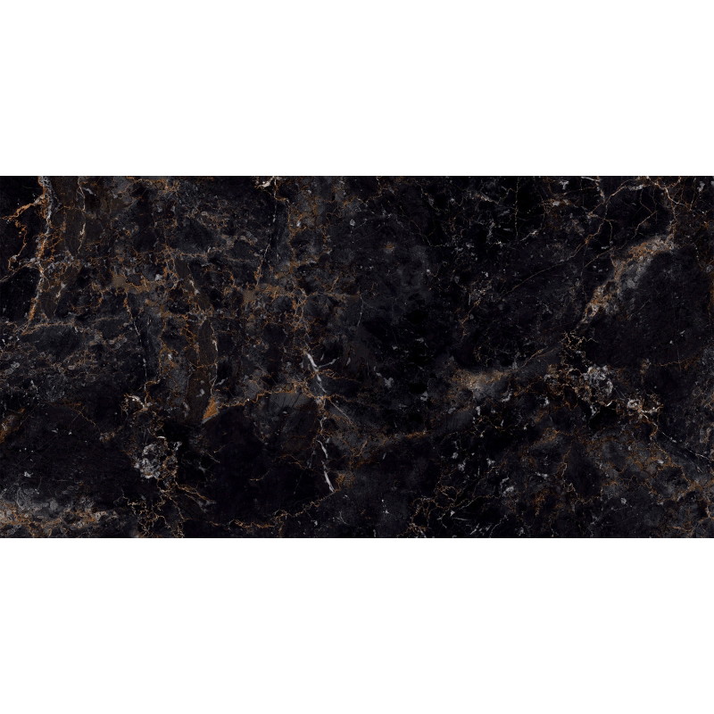 Mexen Champion Gres negru glazurat rectificat G1, placă podea-perete 120 x 60 cm, luciu înalt - TL202-120-060-00