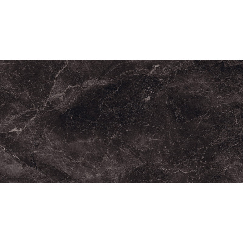Mexen Merison Fekete mázas G1 szkliwásított gres, padló-falikach 120 x 60 cm, magas fényű - TL203-120-060-00