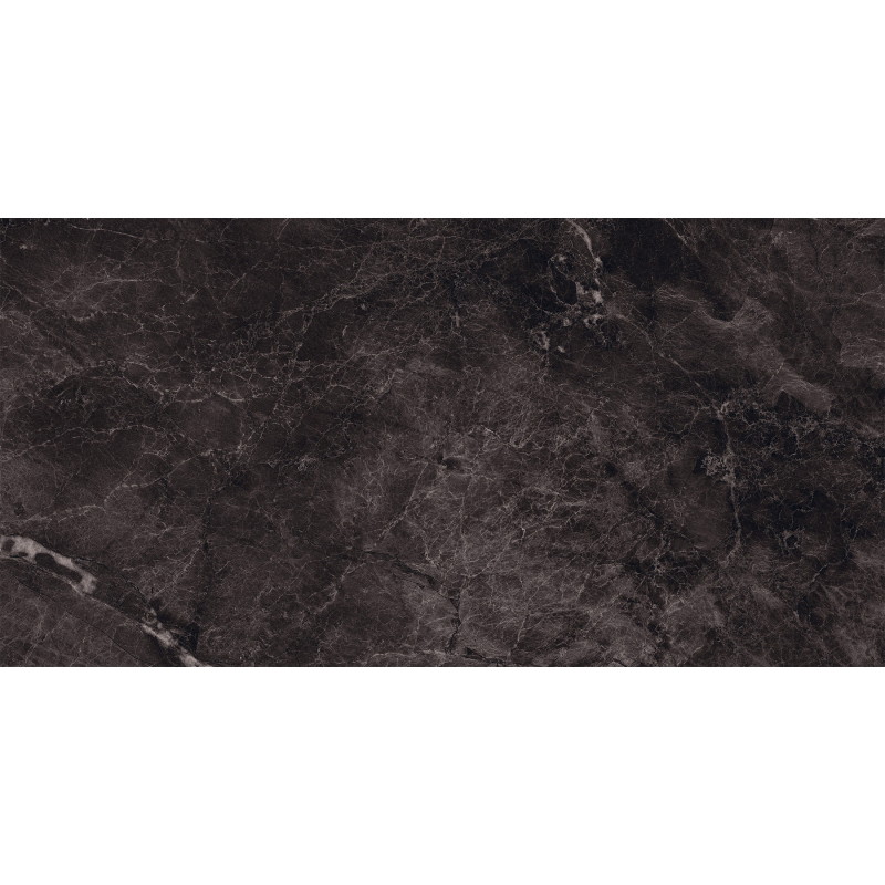 Mexen Merison Fekete mázas G1 szkliwásított gres, padló-falikach 120 x 60 cm, magas fényű - TL203-120-060-00