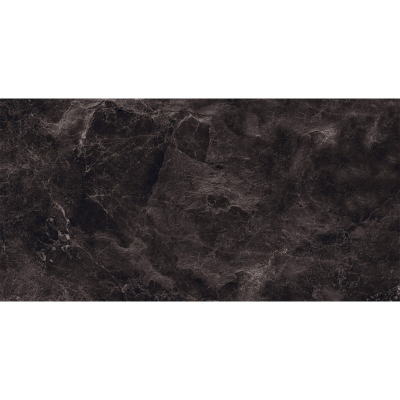 Mexen Merison Fekete mázas G1 szkliwásított gres, padló-falikach 120 x 60 cm, magas fényű - TL203-120-060-00