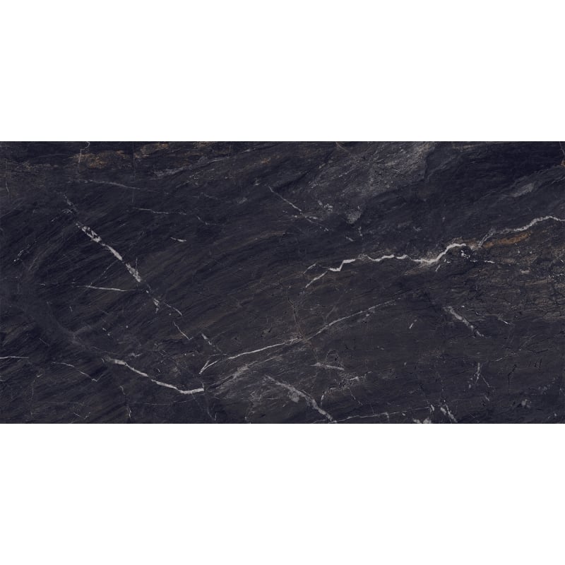 Mexen Sintra Black fényezett mázas gres rek. G1, padló- és falburkoló lap 120 x 60 cm, magasfényű - TL204-120-060-00