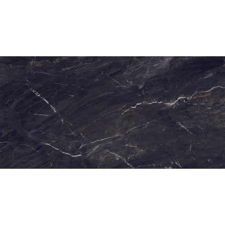 Mexen Sintra Black fényezett mázas gres rek. G1, padló- és falburkoló lap 120 x 60 cm, magasfényű - TL204-120-060-00