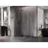 Mexen Lunar-B L cabină de duș cu ușă batantă stânga 90 x 90 cm, transparent, cupru periat - 832L-090-090-65-00-L
