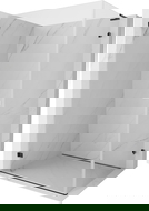 Mexen Lunar-B L cabină de duș pivotantă stânga 90 x 70 cm, transparentă, neagră - 832L-090-070-70-00-L